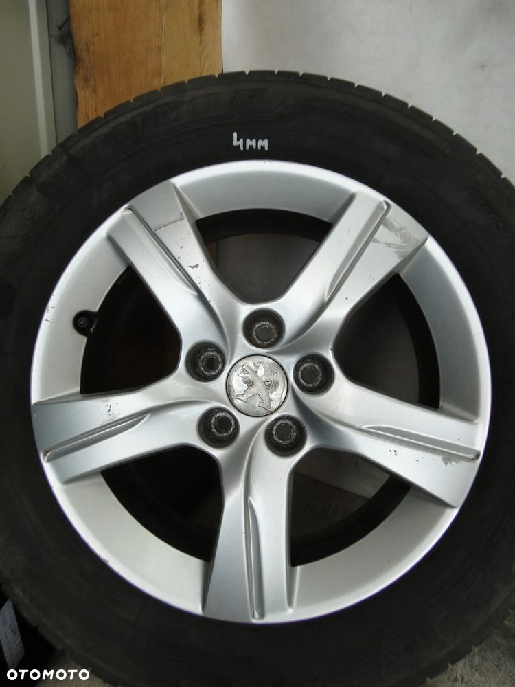 PEUGEOT CITROEN FELGA FELGI ALUMINIOWE OPONY 7x16 ET-46 215/60R16 - 2