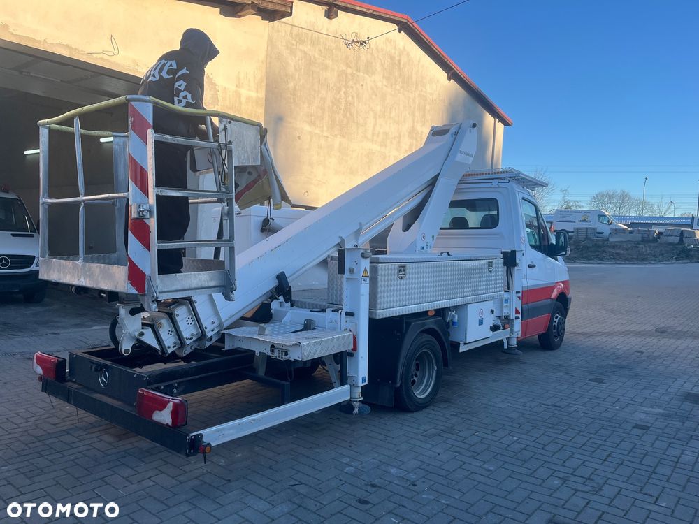 Mercedes-Benz Podnośnik Koszowy Zwyżka Izolowany Kosz!!!  Ruthmann TB220 22 metry 14 w Bok Udt jak Wumag Multitel Gsr - 33