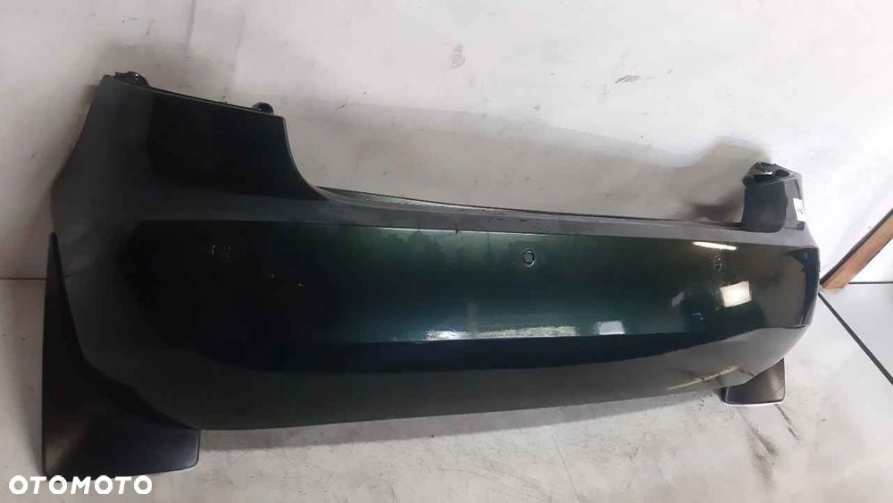 + ZDERZAK TYŁ TYLNY SKODA FABIA II 2 ZIELONY 9572 PDC CZUJNIKI 5D 5 DRZWI HB - 4