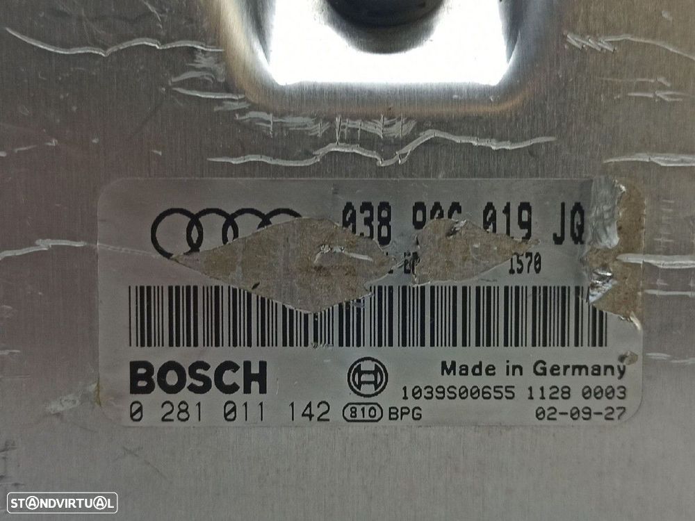 CENTRALINA DO MOTOR UCE AUDI A4 BERLINA (8E) 1.9 TDI (96KW) - 5