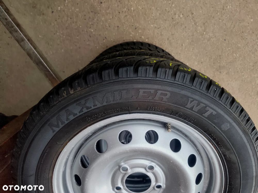 5x118 Felgi Stalowe Stal 16C 16 C Koła Zimowe Zima RENAULT TRAFIC OPEL VIVARO NISSAN PRIMASTAR 6mm Legnica ALU-RAD 205/65 - 7