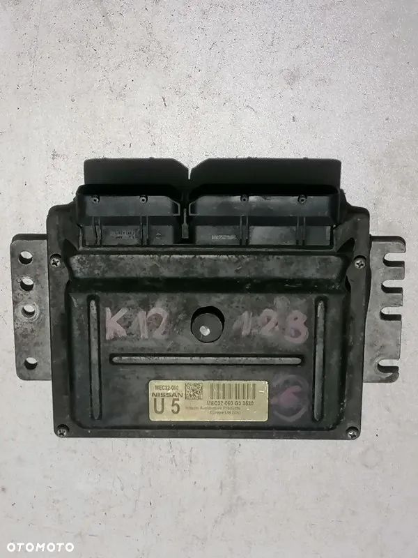 NISSAN MICRA K12 - STEROWNIK KOMPUTER SILNIKA MEC32-060 - 1