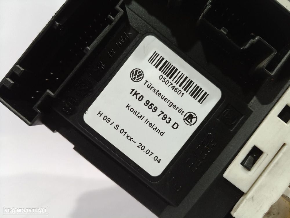 MOTOR ELEVADOR DE VIDRO FRONTAL ESQUERDO SEAT ALTEA 2005 -1K0959793D - 2