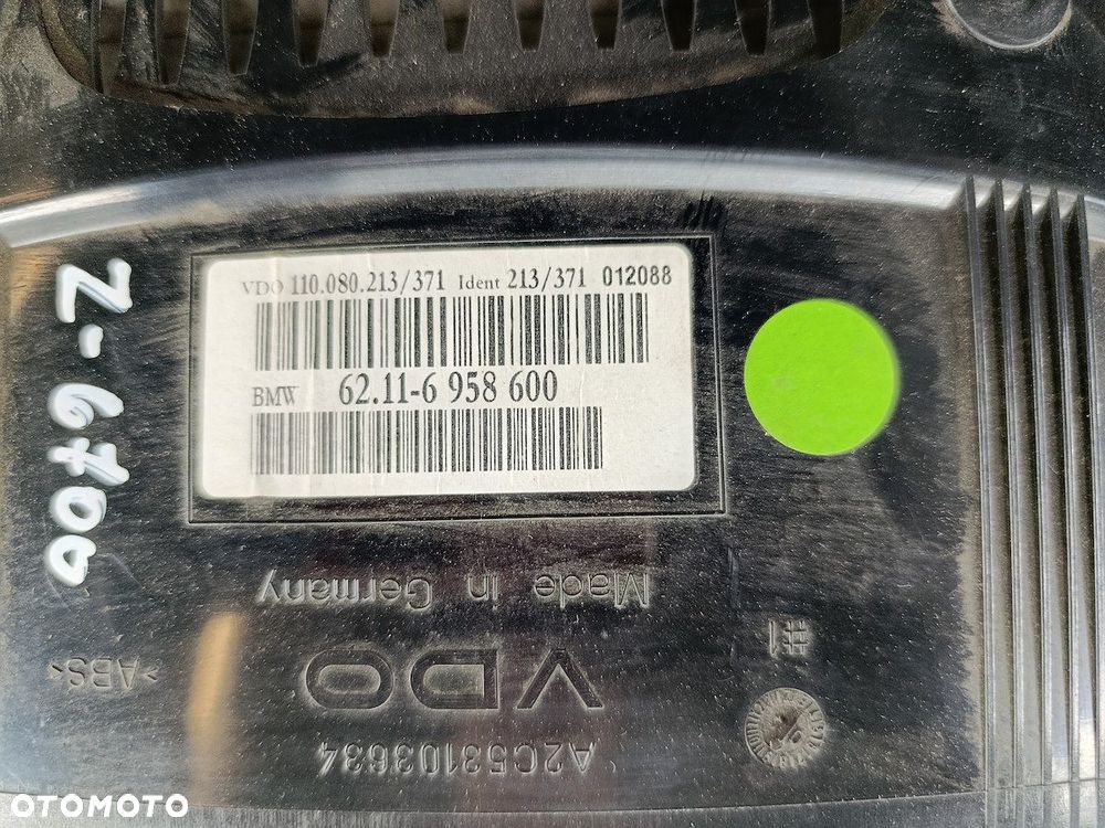 LICZNIK BMW 5 E60 6958600 6934312 VDO 3.0 D 530d - 5