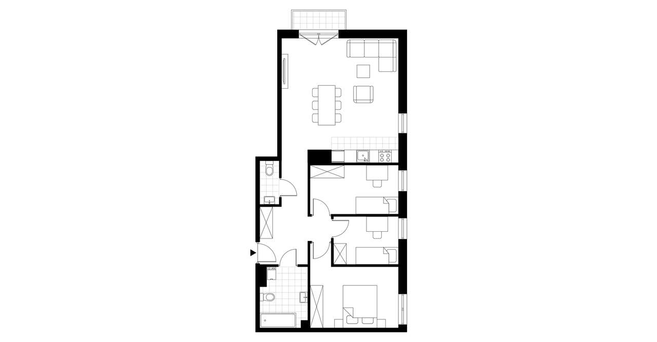 Geometryczna  | mieszkanie 4-pok. | 20A - Pełny obrazek: 4/24