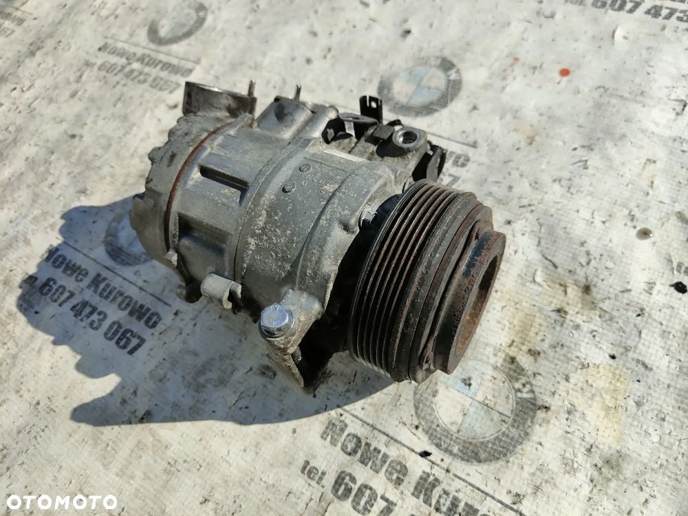 BMW E87 E90 E60 E84 N47 2.0d Sprężarka klimatyzacji 6987862 6SBU14C - 4