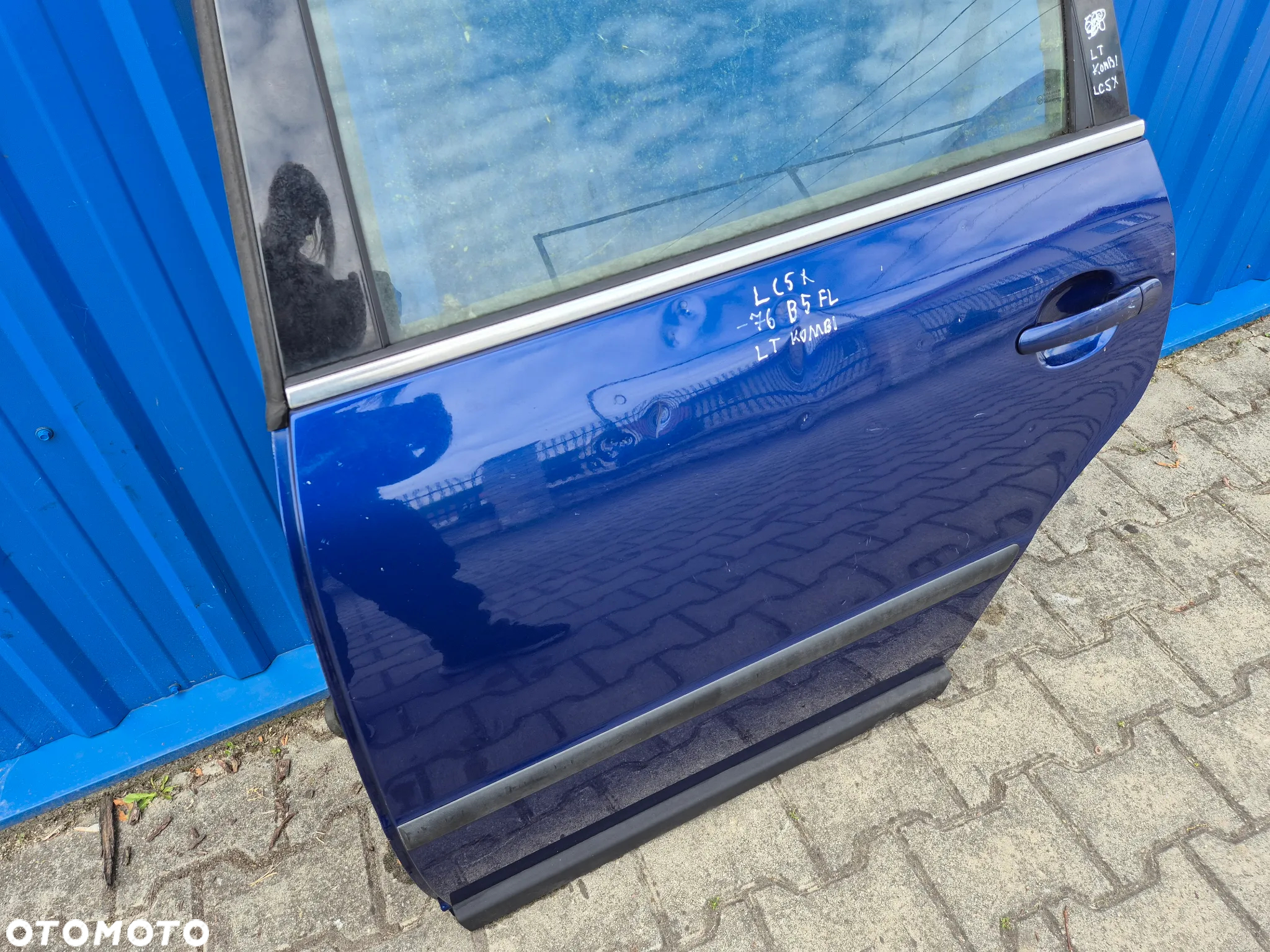 DRZWI TYŁ LEWY LEWE VW PASSAT B5 FL KOMBI LC5X - 8