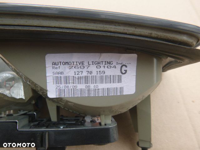 LAMPA LEWY TYŁ LEWA TYLNA SAAB 93 9-3 II LIFT W KLAPĘ SEDAN 07-11 - 9