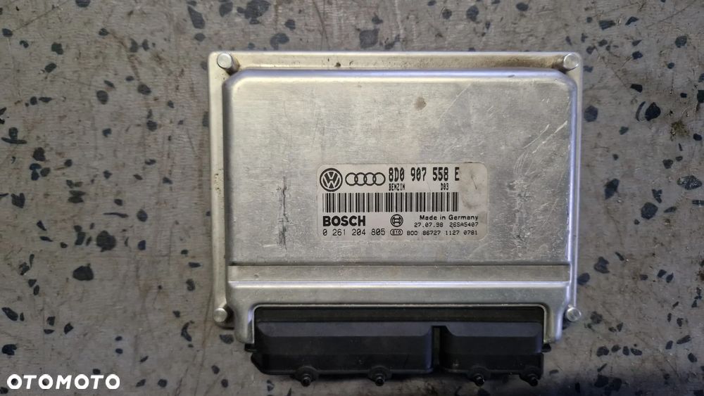VOLKSWAGEN PASSAT B5 1.8T STEROWNIK SILNIKA 8D0907558E - 1