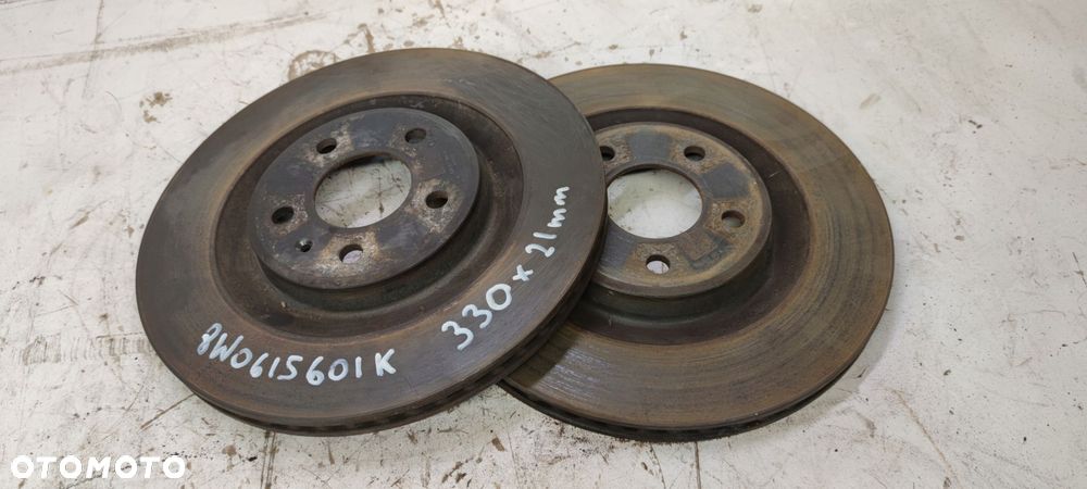 TARCZE HAMULCOWE TYŁ AUDI A6 A7 8W0615601K 330MM - 1