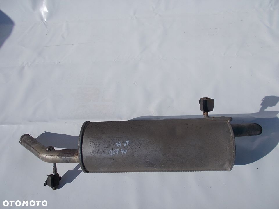 TŁUMIK WYDECH KOŃCOWY 1.4 1.6 207 F-VAT - 1