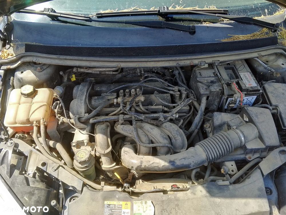 Ford Focus mk2 (04-07r.) 1.6B 100KM. Silnik C16HDEZ Skrzynia CIB5 lakier C6 / 6DYE – Sea Grey.Cały na części. GWARANCJA !!!  Przód Tył Zestaw Komplet Drzwi Klapa Zderzak Błotnik Maska Grill Atrapa Szyba Pas Lampa Lusterko Boczki Fotel Kanapa Kokpit Deska Rozdzielcza Przełącznik Włącznik Sterownik Przewody Wiązka Instalacja Moduł Komputer Czujnik Listwa Pompa Alternator Wtryski Głowica Rozrusznik Kompresor Sprzęgło Dwumas Silnik Skrzynia ABS Klimatyzacji Paliwa Wspomagania Kolektor Turbina Przepustnica Zawór Chłodnica Koło Hak Belka Sanki Zawieszenie Mcpherson Półoś Amortyzator Wydech Tłumik Zacisk Most - 12