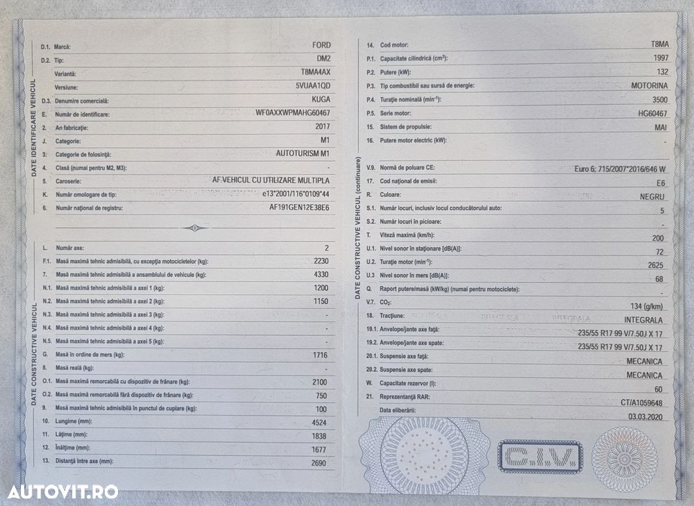 Ford Kuga 2.0 TDCi 4WD Powershift Vignale - 17