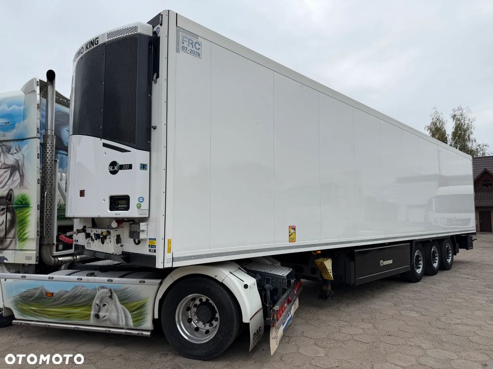 Krone THERMO KING SLXi300 / GRUBA ŚCIANA 7 CM / KOSZ PALETOWY / DRUKARKA / DIESEL + ELEKTRYK / TYLKO 8915 MOTOGODZIN / DRZWI 4 ZAMKNIĘCIA / PRODUKCJA 2020 ROK !!
