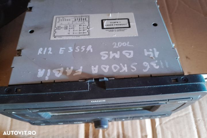 RADIO CD 10R-032432 10R-032432 Skoda Fabia 5J [2007 - 2010] Hatchback - 5