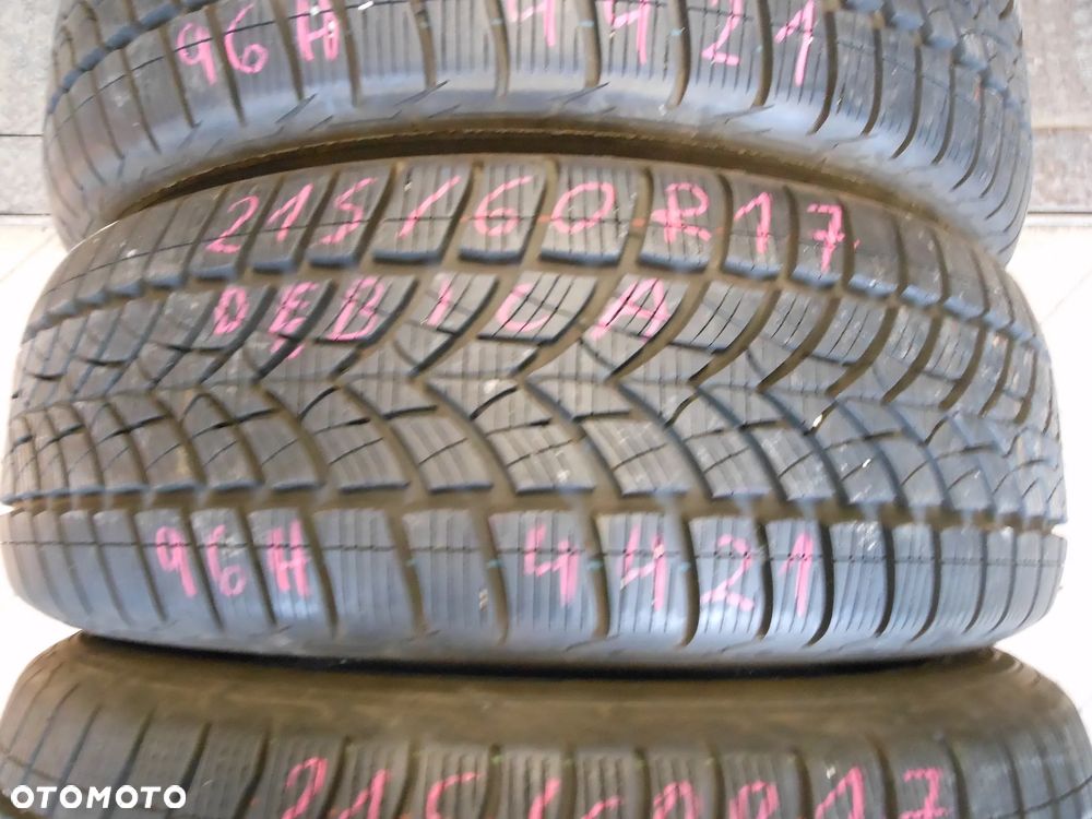 Opony 215/60r17 dębica frigo suv 2 7,3mm zima komplet - 3