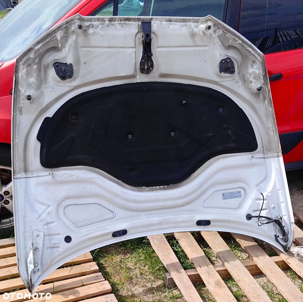Biała Perła Metalik Maska Pokrywa Silnika AUDI A6 C7 4G 2011-2018 - 10