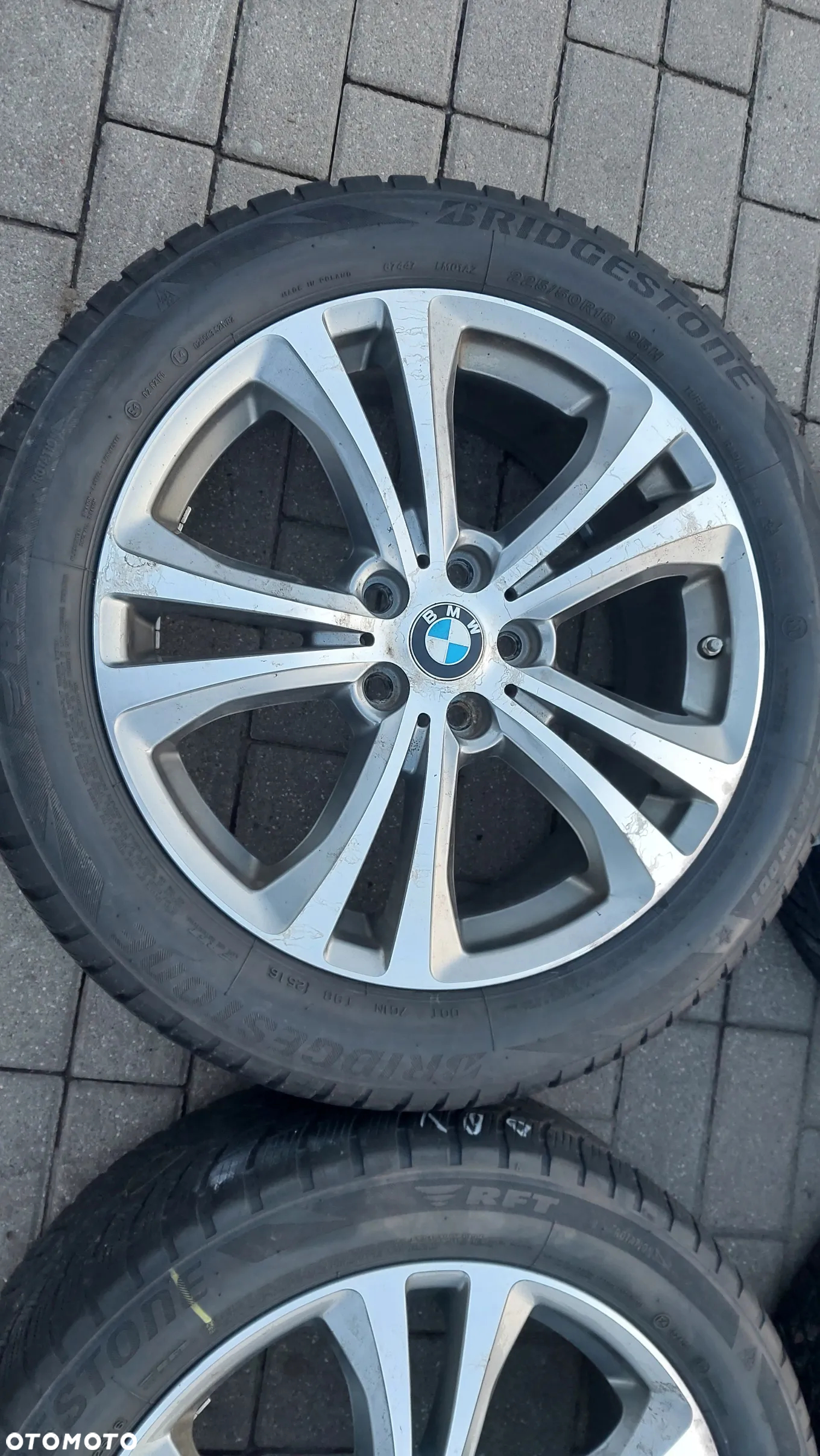 KOLA FELGI BMW X2 F39 X1 F48 7,5x18 ET51 5x112 6856069 STYLING 568 ZIMA - 7