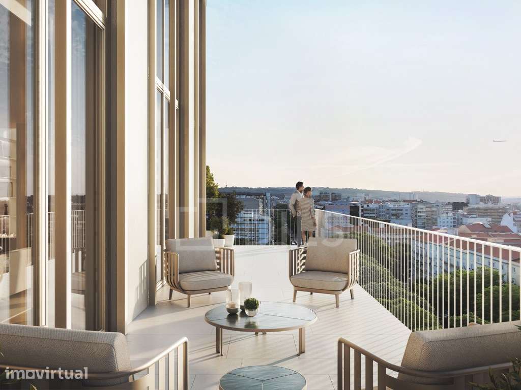 Penthouse T5 Triplex com varanda em novo empreendimento nas Avenida... - Grande imagem: 2/56