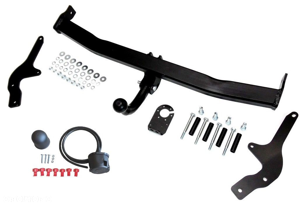Nowy Kompletny Hak Holowniczy + Kula + Wiązka Uniwersalna + Gniazdo elektr. do Renault Clio 3 III Hatchback HTB 3+5D od 2005 do 2013 - 3