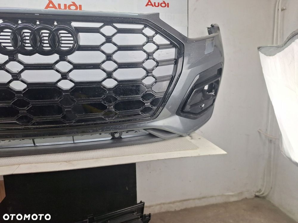 ZDERZAK AUDI SQ5 Q5 80A 80F 2020-2024 S-LINE LIFT BLACK EDITION ATRAPA - 4
