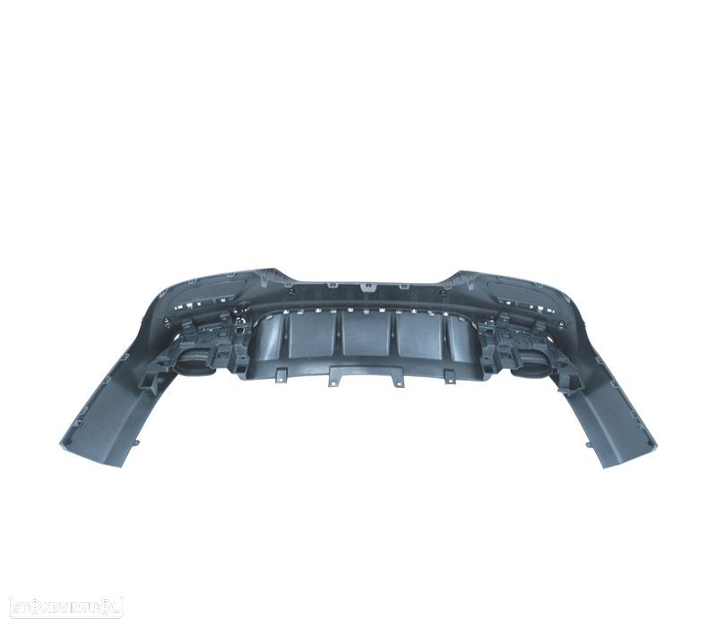 DIFUSOR MERCEDES GLE C292 COUPÉ 15- PRETO + PONTEIRAS ESCAPE - 2