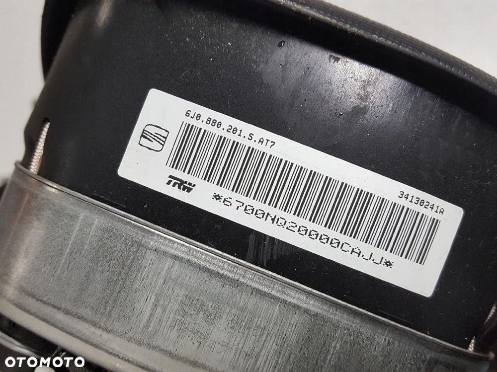 SEAT IBIZA 4 IV LIFT 12-17r PODUSZKA AIRBAG KIEROWCY 6J0880201S - 5