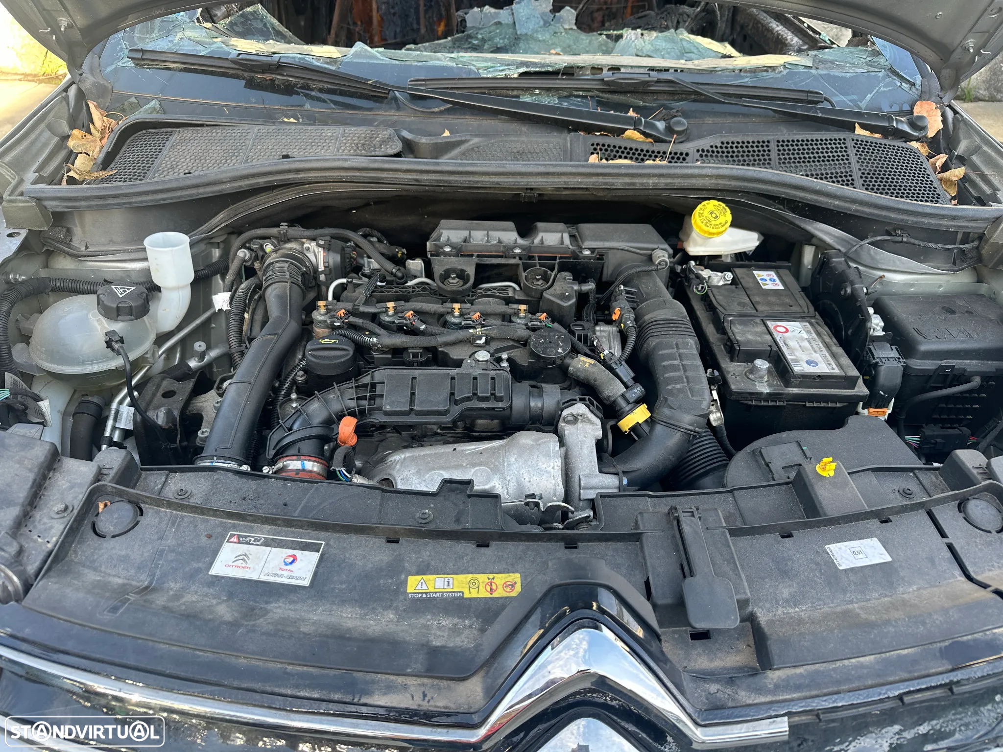 CITROEN C4 CACTUS 1.5 BLUE HDI DE 2020 PARA PEÇAS - 4