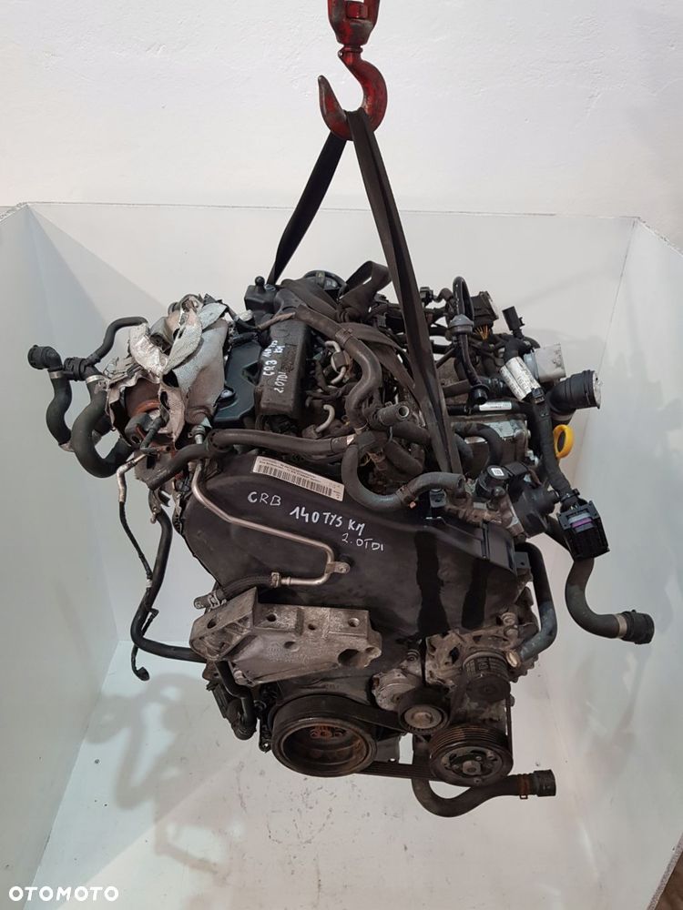 silnik kompletny vw seat audi 2.0 tdi 150km crb 140tys km - 2