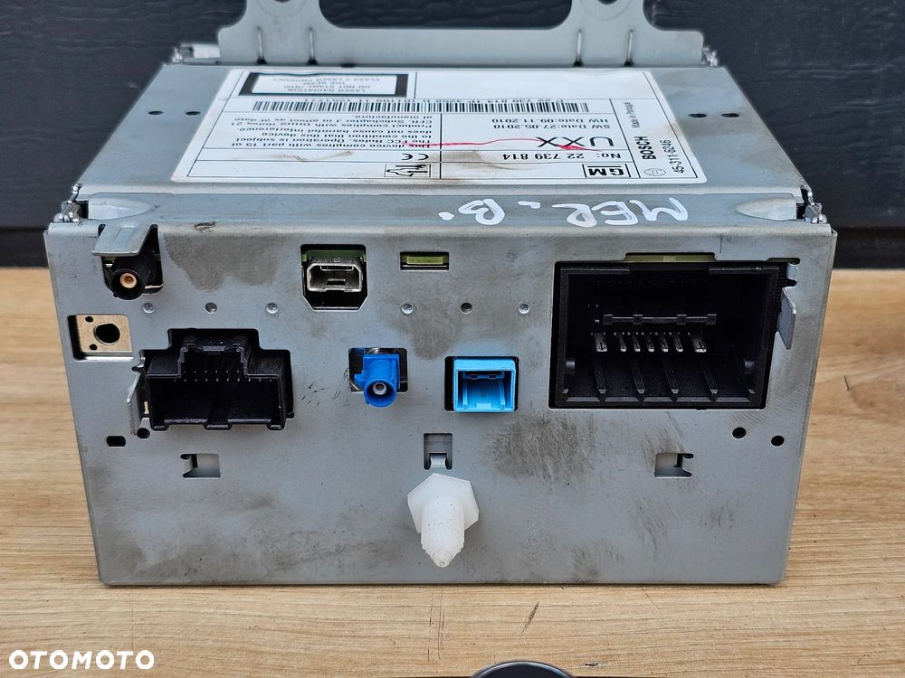 RADIO NAWIGACJA KOLOROWA OPEL MERIVA B DVD 800 NAVI CZARNA KOMPLET EUROPA - 11
