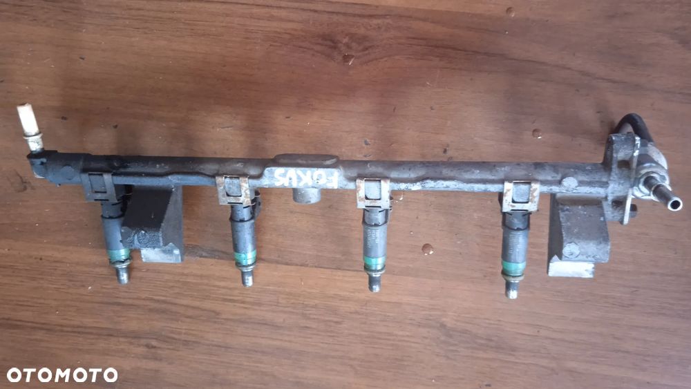 FORD FOCUS MK1 1.4 LISTWA WTRYSKOWA WTRYSKIWACZE 98MF-BA9F593 98MF-9H487 - 3