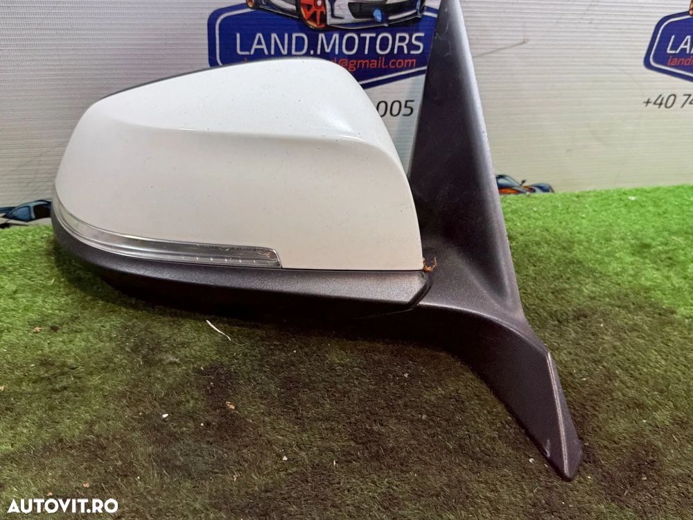 OGLINDA DREAPTA 6 PINI BMW SERIA 1 F20 118D SE 2.0 DIESEL 2012 COD OEM 51167242704 / 07149231823 / HATCHBACK 2011-2019 - 4