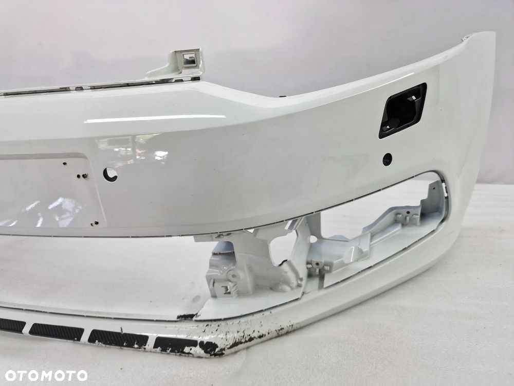 VW POLO 6C0 LIFT 13-17 ZDERZAK PRZEDNI PRZÓD NA SPRYSKI + 4X PDC , ŁADNY , BIAŁY , NR 6C0807221 , NR AUKCJI NZ744 - 11