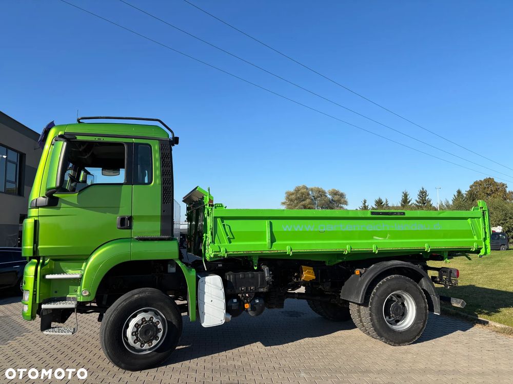 MAN TGS 18.360 4x4 napęd na wał (nie HYDRODRIVE) wywrotka MEILLER ,  zaczep przyczepy , - 18