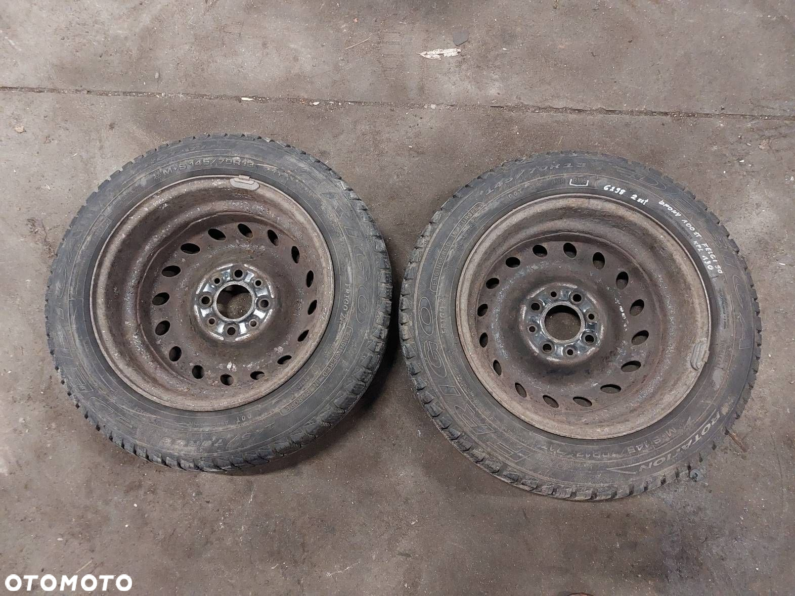 FELGI STALOWE 2 SZT 4x98 x13 ET33 FI58,1 FIAT SEICENTO PANDA PUNTO - 8