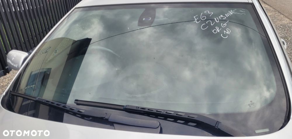 SZYBA CZOŁOWA BMW E63 E64 CZUJNIK ORGINALNA C70 - 1