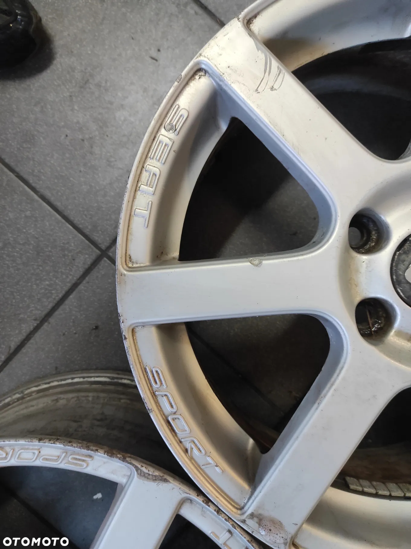 FELGI ALUFELGI KOŁA ALUMINIOWE BBS SEAT SPORT R17 7J  ET54 SEAT LEON 2 ALTEA TOLEDO 3 ALTEA XL EXEO   WYSYŁKA !!!!!! - 4