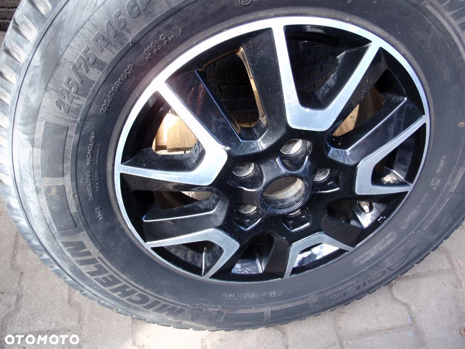 FIAT DUCATO BOXER JUMPER KOŁO ALUFELGA OPONA 225 75 R16 Michelin - 5