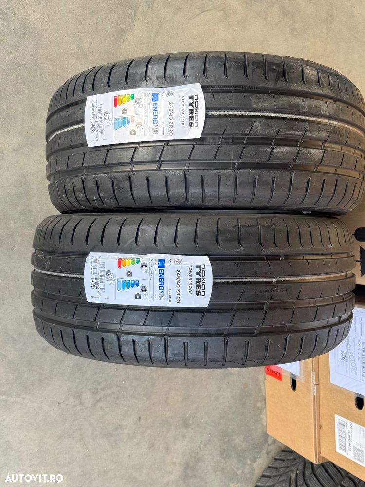 Vând 2 anvelope 245/40/20 nokian de vară noi - 1