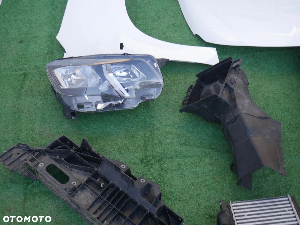 PEUGEOT RIFTER PRZÓD MASKA BŁOTNIK PRAWY LAMPA L+R LED PAS PRZEDNI CHŁODNICE BELKI ZDERZAK - 10
