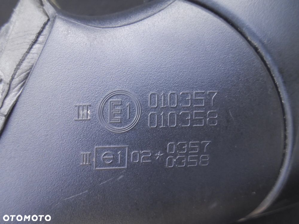 OPEL OMEGA B LUSTERKO ZEWNĘTRZNE PRAWE ELEKTRYCZNE 5PIN E1010357 SREBRNE - 5