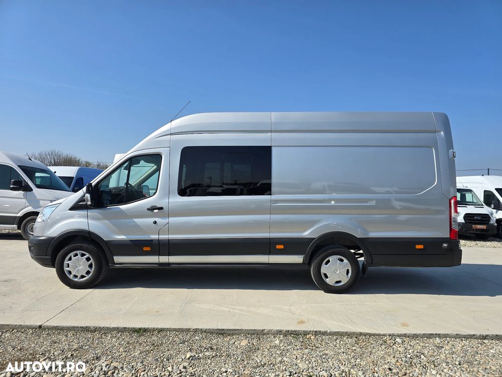 Ford Transit DOKA 6 Locuri+DUBĂ L4H3 Long - 11