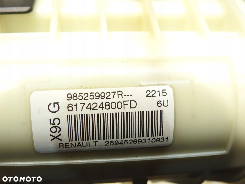 PODUSZKA AIR BAG PASAŻERA RENAULT SCENIC III 985259927R - 7