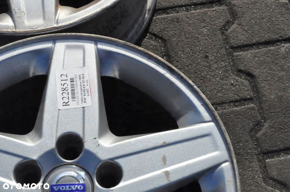 VOLVO V50 S40 FELGI ALUMINIOWE R16" 6.5J 5X108 ET 52.5 30671413 - 5