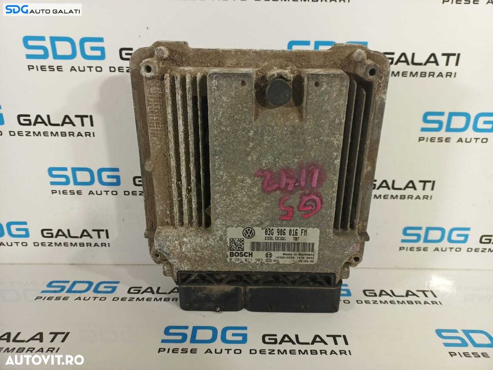 ECU Calculator Motor Seat Altea 2.0 TDI 2004 - 2012 Cod 03G906016FM 0281011903 [L2228] - 1