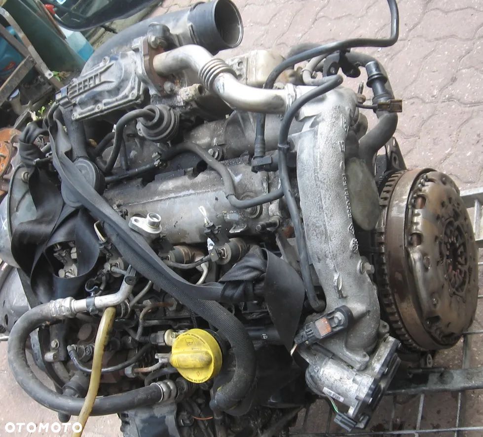 1.9 dci F9Q słupek silnik RENAULT SCENIC III VIVARO TRAFIC MOTOR głowica - 4