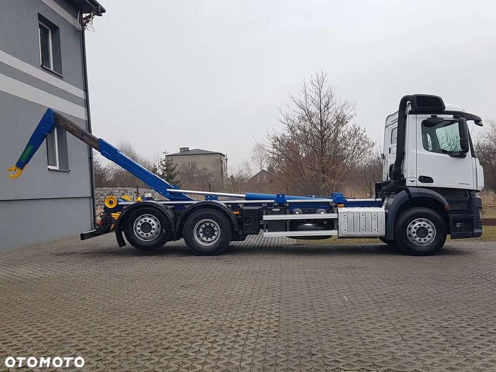 Mercedes-Benz ANTOS ACTROS HAKOWIEC 3 OSIE 6x2 KLIMA HAKOWIEC DO KONTENERÓW - 18