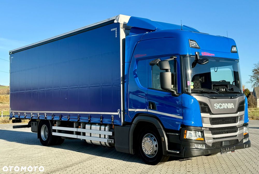 Scania P280 / FIRANKA / 20 EUROPALET / SYPIALKA / SILNIK 6 / AUTOMAT / EURO 6 / NISKI PRZEBIEG / 12.2021 ROK - 2