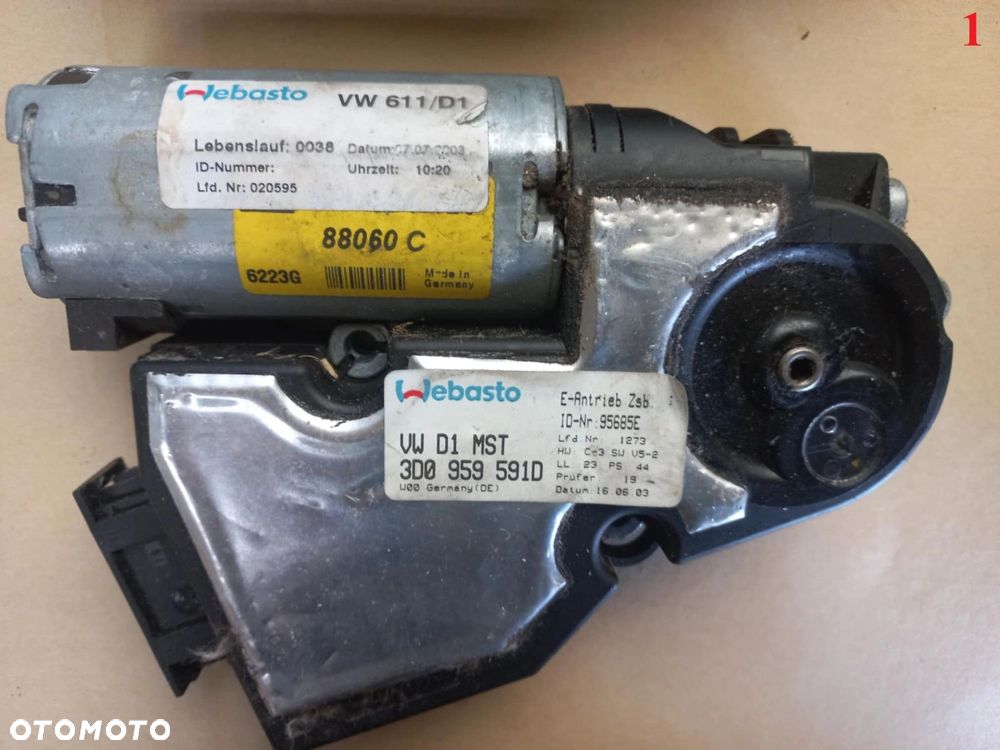 Phaeton silniczek szyberdachu Volkswagen - 2