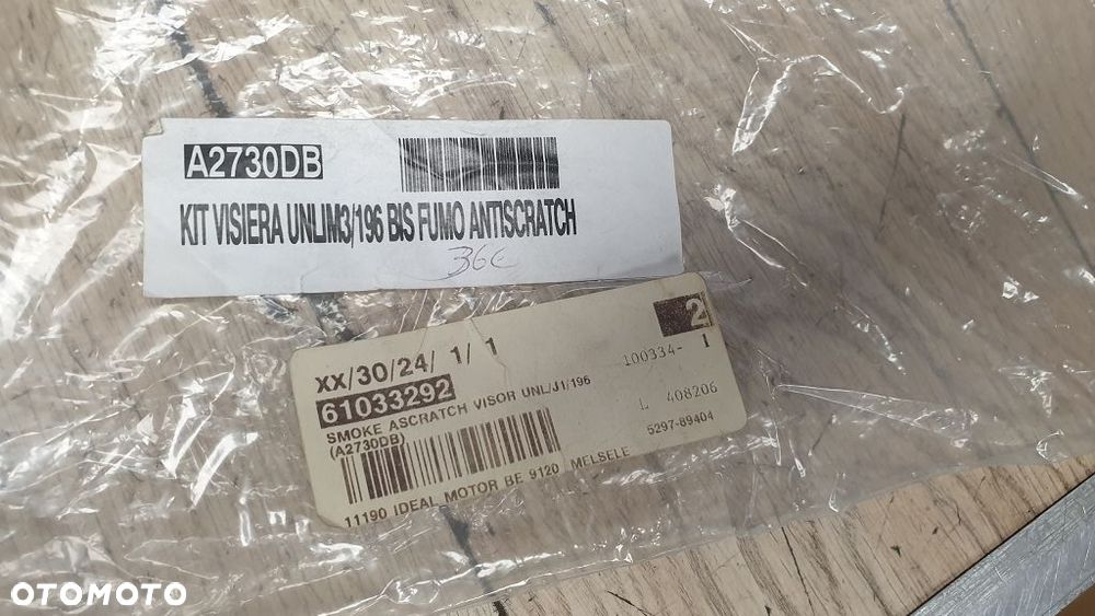 Szybka do Kasku Wizjer do kasku CABERG A2730DB (Dymiony) - 2